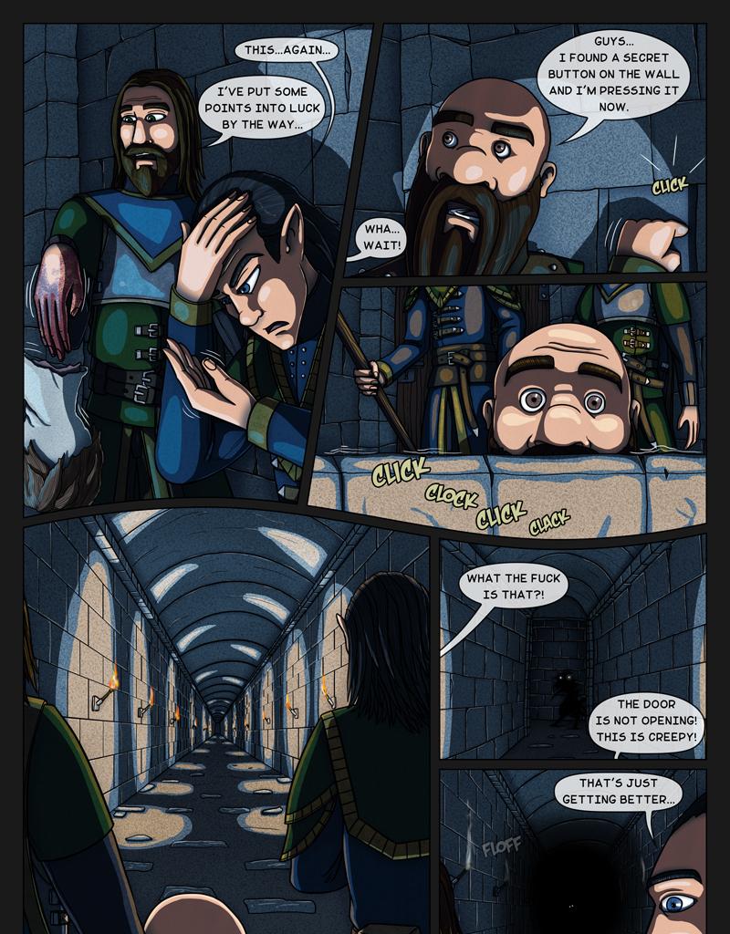 Tales From Somewhere - The Legend - Episode 214, Page 1: Secret way